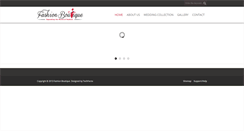 Desktop Screenshot of fashionboutiqueindia.com